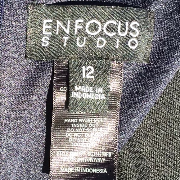 En Focus Studio NWT Long Formal Maxi Sz 12 - Picture 6 of 7